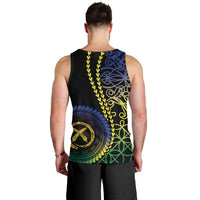 Proudly Ni-Van Sandroing Inspired Men Tank Top Malampa Classic Style LT7 - Polynesian Pride
