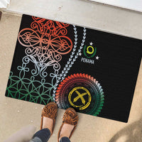 Proudly Ni-Van Sandroing Inspired Rubber Doormat Penama Classic Style LT7 - Polynesian Pride