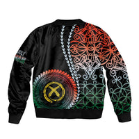 Proudly Ni-Van Sandroing Inspired Sleeve Zip Bomber Jacket Penama Classic Style