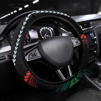 Proudly Ni-Van Sandroing Inspired Steering Wheel Cover Penama Classic Style LT7 Universal Fit Colorful - Polynesian Pride