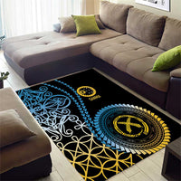 Proudly Ni-Van Sandroing Inspired Area Rug Sanma Classic Style