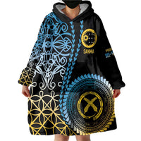 Proudly Ni-Van Sandroing Inspired Wearable Blanket Hoodie Sanma Classic Style LT7 - Polynesian Pride