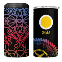 Proudly Ni-Van Sandroing Inspired 4 in 1 Can Cooler Tumbler Shefa Classic Style LT7 One Size: 16 oz Colorful - Polynesian Pride