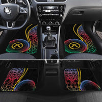 Proudly Ni-Van Sandroing Inspired Car Mats Shefa Classic Style LT7 Set 4pcs Colorful - Polynesian Pride