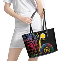 Proudly Ni-Van Sandroing Inspired Leather Tote Bag Shefa Classic Style