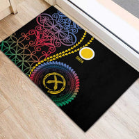 Proudly Ni-Van Sandroing Inspired Rubber Doormat Shefa Classic Style LT7 - Polynesian Pride