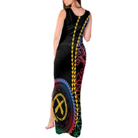 Proudly Ni-Van Sandroing Inspired Tank Maxi Dress Shefa Classic Style
