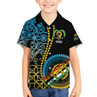 Proudly Ni-Van Sandroing Inspired Family Matching Off The Shoulder Long Sleeve Dress and Hawaiian Shirt Torba Classic Style
