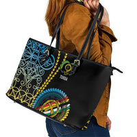 Proudly Ni-Van Sandroing Inspired Leather Tote Bag Torba Classic Style