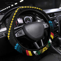 Proudly Ni-Van Sandroing Inspired Steering Wheel Cover Torba Classic Style LT7 Universal Fit Colorful - Polynesian Pride