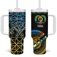 Proudly Ni-Van Sandroing Inspired Tumbler With Handle Torba Classic Style