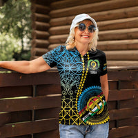 Proudly Ni-Van Sandroing Inspired Women Polo Shirt Torba Classic Style