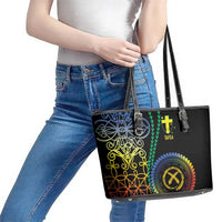 Proudly Ni-Van Sandroing Inspired Leather Tote Bag Tafea Classic Style