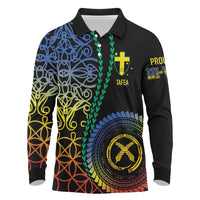 Proudly Ni-Van Sandroing Inspired Long Sleeve Polo Shirt Tafea Classic Style