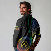 Proudly Ni-Van Sandroing Inspired Long Sleeve Polo Shirt Tafea Classic Style