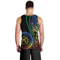 Proudly Ni-Van Sandroing Inspired Men Tank Top Tafea Classic Style LT7 - Polynesian Pride