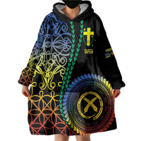 Proudly Ni-Van Sandroing Inspired Wearable Blanket Hoodie Tafea Classic Style LT7 - Polynesian Pride