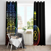 Proudly Ni-Van Sandroing Inspired Window Curtain Tafea Classic Style
