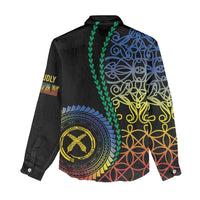 Proudly Ni-Van Sandroing Inspired Women Casual Shirt Tafea Classic Style