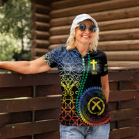 Proudly Ni-Van Sandroing Inspired Women Polo Shirt Tafea Classic Style