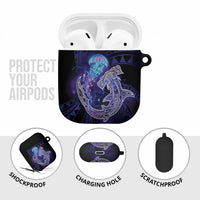 Polynesian Aumakua AirPods Case Jellyfish with Shark LT7 - Polynesian Pride
