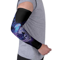 Polynesian Aumakua Arm Sleeves Jellyfish with Shark - Polynesian Pride