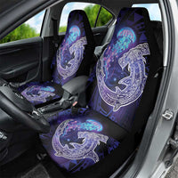 Polynesian Aumakua Car Seat Cover Jellyfish with Shark - Polynesian Pride