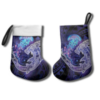 Polynesian Aumakua Christmas Stocking Jellyfish with Shark - Polynesian Pride