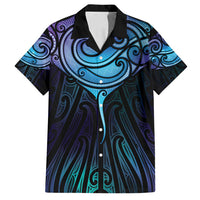 Aotearoa Maori Te Whai Rahi Family Matching Off Shoulder Maxi Dress and Hawaiian Shirt Tala - Nowhere You Could Go That I Won't Be With You - Polynesian Pride