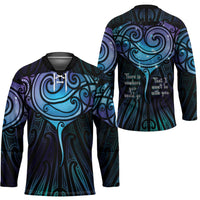 Aotearoa Maori Te Whai Rahi Hockey Jersey Tala - Nowhere You Could Go That I Won't Be With You LT7 - Polynesian Pride