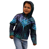 Aotearoa Maori Te Whai Rahi Kid Hoodie Tala - Nowhere You Could Go That I Won't Be With You - Polynesian Pride
