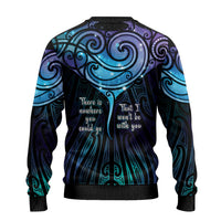 Aotearoa Maori Te Whai Rahi Ugly Christmas Sweater Tala - Nowhere You Could Go That I Won't Be With You - Polynesian Pride