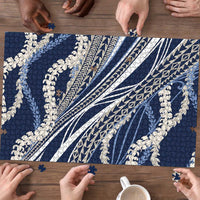 Polynesian Puakeniken Pikake Twisted Lei Puzzle Navy Blue LT7 - Polynesian Pride