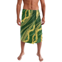 Polynesian Puakeniken Pikake Twisted Lei Lavalava Emerald - Polynesian Pride