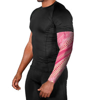 Polynesian Puakeniken Pikake Twisted Lei Arm Sleeves Rose Pink LT7 - Polynesian Pride