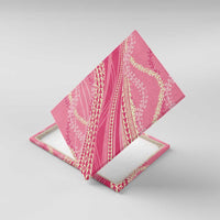 Polynesian Puakeniken Pikake Twisted Lei Canvas Wall Art Rose Pink LT7 With Frame Rose Pink - Polynesian Pride