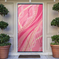 Polynesian Puakeniken Pikake Twisted Lei Door Cover Rose Pink LT7 Rose Pink - Polynesian Pride