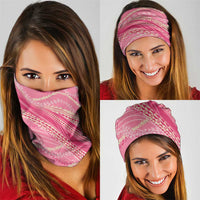 Polynesian Puakeniken Pikake Twisted Lei Neck Gaiter Rose Pink - Polynesian Pride