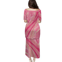 Polynesian Puakeniken Pikake Twisted Lei Puletasi Rose Pink LT7 - Polynesian Pride