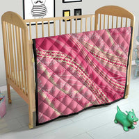 Polynesian Puakeniken Pikake Twisted Lei Quilt Rose Pink - Polynesian Pride