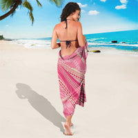 Polynesian Puakeniken Pikake Twisted Lei Sarong Rose Pink - Polynesian Pride