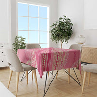 Polynesian Puakeniken Pikake Twisted Lei Tablecloth Rose Pink LT7 - Polynesian Pride