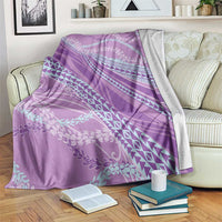 Polynesian Puakeniken Pikake Twisted Lei Blanket Amethys - Polynesian Pride