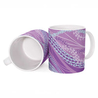 Polynesian Puakeniken Pikake Twisted Lei Ceramic Mug Amethys LT7 - Polynesian Pride