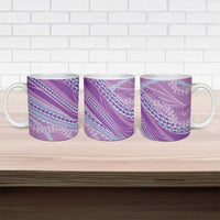Polynesian Puakeniken Pikake Twisted Lei Ceramic Mug Amethys LT7 - Polynesian Pride