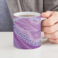 Polynesian Puakeniken Pikake Twisted Lei Ceramic Mug Amethys LT7 - Polynesian Pride