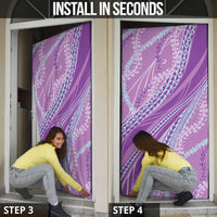 Polynesian Puakeniken Pikake Twisted Lei Door Cover Amethys LT7 - Polynesian Pride