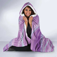 Polynesian Puakeniken Pikake Twisted Lei Hooded Blanket Amethys LT7 - Polynesian Pride