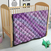 Polynesian Puakeniken Pikake Twisted Lei Quilt Amethys - Polynesian Pride