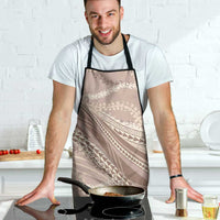 Polynesian Puakeniken Pikake Twisted Lei Apron Beige - Polynesian Pride